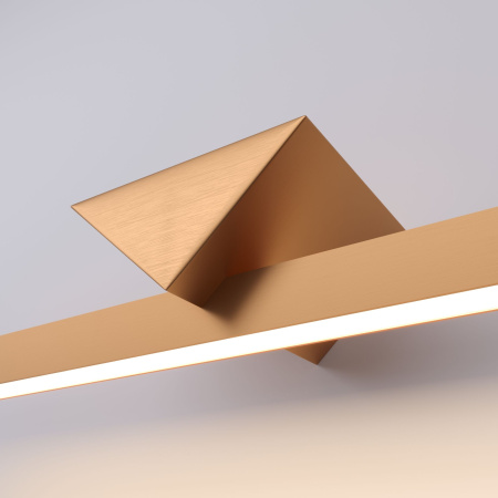 Светильник настенный светодиодный 9Вт 4000К золото IP20 Delta (a058169) Elektrostandard