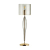 Высокая Лампа E27 1*60W TOWER дымчатый/золото/стекло ODEON LIGHT