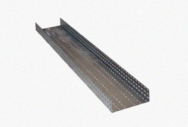 Лоток перфорированный ЛМ 100х50х3000 УХЛ1, оцинкованный лист S1,2