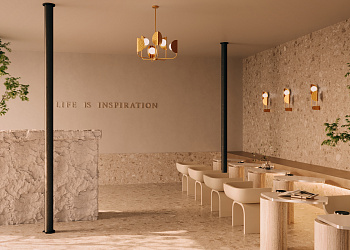 Подвесной светильник 6*G9 40Вт Латунь IP20 Tropic MOD164PL-06BS Maytoni