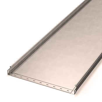 Лоток неперфорированный Стандарт INOX (AISI 409) 600х50х3000 (1,0 мм) (6 м/уп) Промрукав