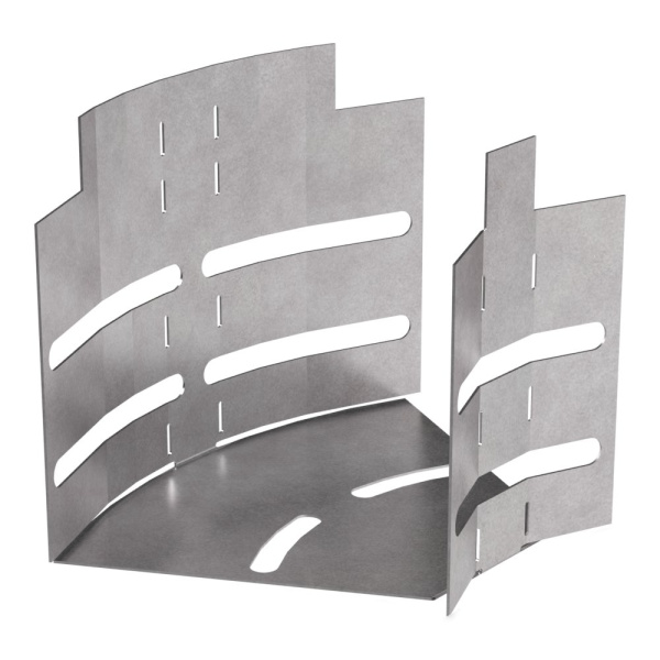 Угол горизонтальный изменяемый 0-45 градусов Стандарт 100х100 Промрукав