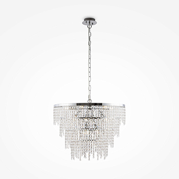 Подвесной светильник 12*E14 60Вт Хром IP20 Noa DIA202PL-12CH Maytoni
