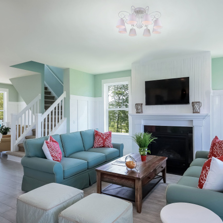 Классическая люстра с абажурами 8*E14 40Вт белый IP20 Severina (303/8 белый) Bogate's