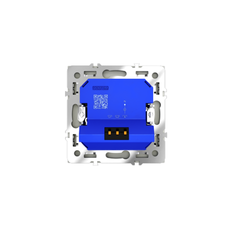 Светорегулятор встраиваемый Voltum S70 поворотно-нажимной 600 Вт, (сталь)
