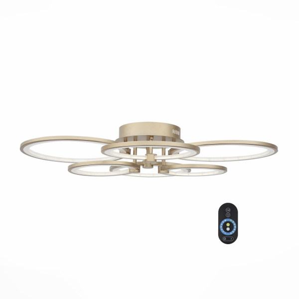 Люстра потолочная Золотистый/Белый LED 1*85Вт 3000K-6000К SL867.202.06 ST LUCE