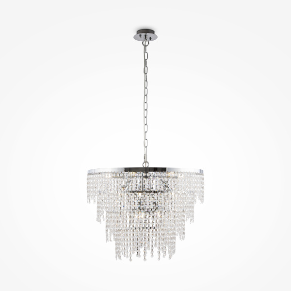 Подвесной светильник 12*E14 60Вт Хром IP20 Noa DIA202PL-12CH Maytoni