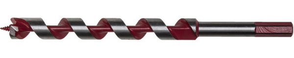 Сверло по дереву, спираль Левиса, HEX хвостовик, Мастер 2947-235-18, d=18х235мм ЗУБР
