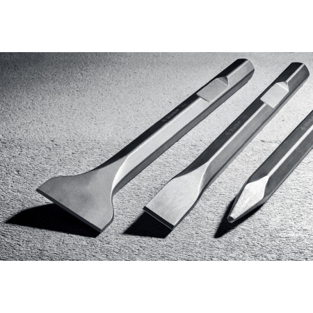 HEX 28,6 (Макита тип) Зубило лопаточное 80 х 400 мм ЗУБР