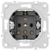 Donel механизм розетки Schuko с заземлением 16А 250 В~ на винтах, серия DB