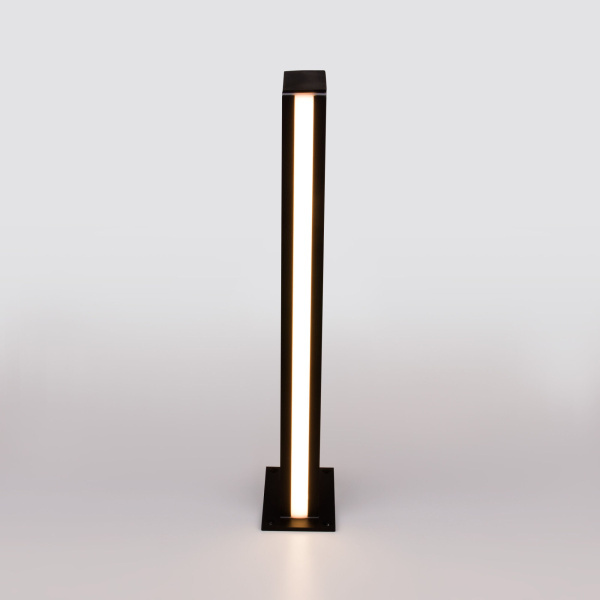 Ландшафтный светодиодный светильник 12Вт 4000К черный IP54 Flat (a053316) Elektrostandard