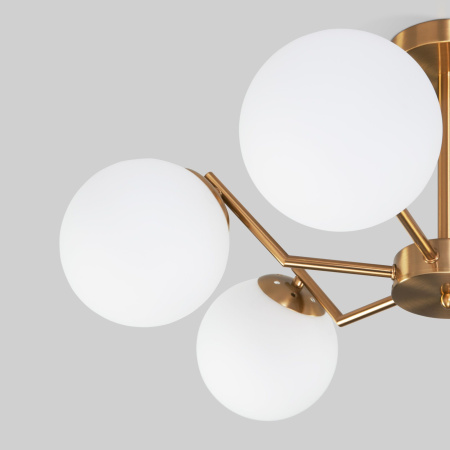 Потолочная люстра 6*E27 60Вт латунь IP20 Frost (70154/6 латунь) Eurosvet