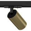 Светильник трековый 1*GU10 10Вт Черный и Латунь IP20 Focus S TR020-1-GU10-BBS Technical