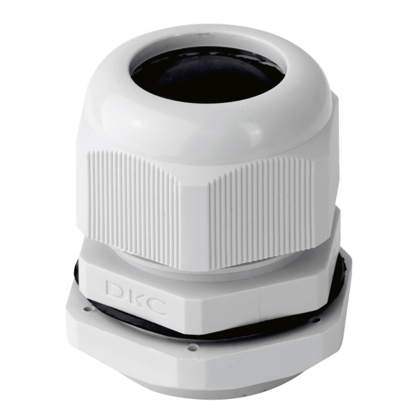 Зажим кабельный с контргайкой, IP68, PG9, д.4 - 8мм R DKC