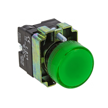 Лампа сигнальная BV63 зеленая PROxima EKF
