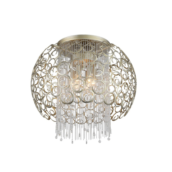 Люстра потолочная Шампань/Шампань, Прозрачный E14 6*40Вт SL1101.202.06 ST LUCE