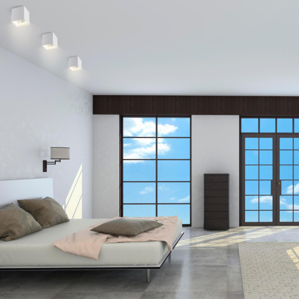 Св-к накл.IP20 LED 4000K 20W 200-260V RECTE белый NOVOTECH