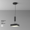 Потолочный светильник LED 36Вт Черный IP20 Ceiling & Wall C032CL-36W3K-SQ-B Technical Maytoni