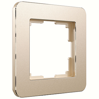 Platinum Рамка на 1 пост шампань Werkel