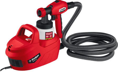 Краскопульт (краскораспылитель) электрич, КПЭ-650, HVLP, 0.8л, краскоперенос 0-700мл/мин, вязкость краски 60 DIN/сек, сопло 1.8мм, 650Вт ЗУБР