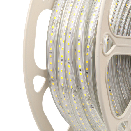 Лента светодиодная 220V безжильная 9W/m 120led/m IP67 50м 4500K General 
