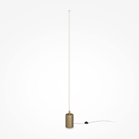 Напольный светильник (торшер) 1*LED 25Вт Латунь IP20 Flow MOD147FL-L20BSK1 Maytoni