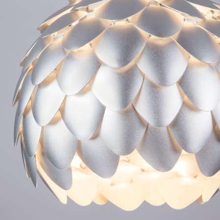 Подвесной светильник 1*E27 60Вт хром IP20 Cedro (304/1 серебро / хром) Bogate's