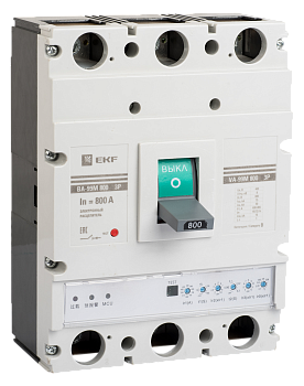 Выключатель автоматический ВА-99М 800/800А 3П 75кА с электронным расцепителем EKF PROxima