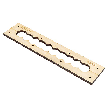 Шаблон для групповых отверстий c 10 отв, диам, 32 мм Expert EKF