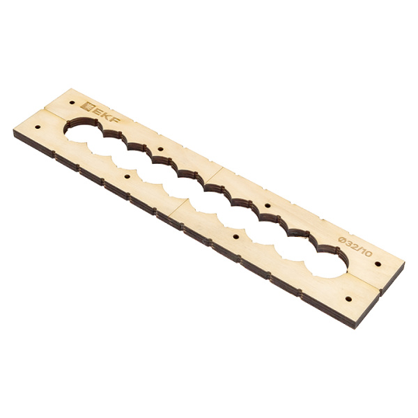 Шаблон для групповых отверстий c 10 отв, диам, 32 мм Expert EKF