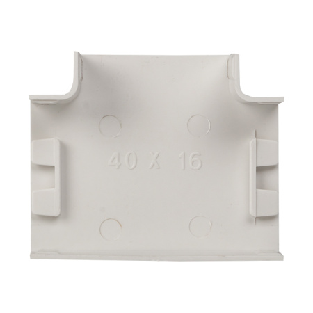 Угол T-образный (40х16) (4 шт) белый EKF-Plast