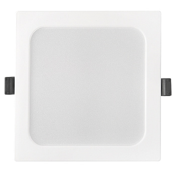 Светильник встраиваемый LED квадрат 12Вт 4500К 145мм белый пластик IP40 GLP-SW3-12BT-145-4 General
