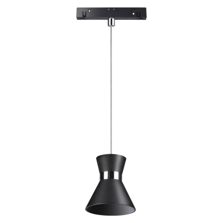 Трековый св-к для низков.шинопровода IP20 LED 4000K 10W FLUM черн/хром B NOVOTECH