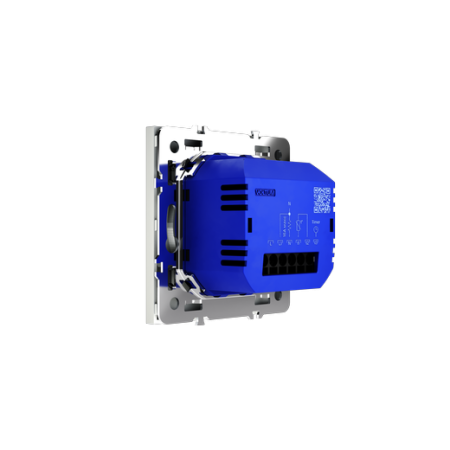 Терморегулятор электронный Voltum S70 с индикацией и датчиком, для теплого пола, (сталь)