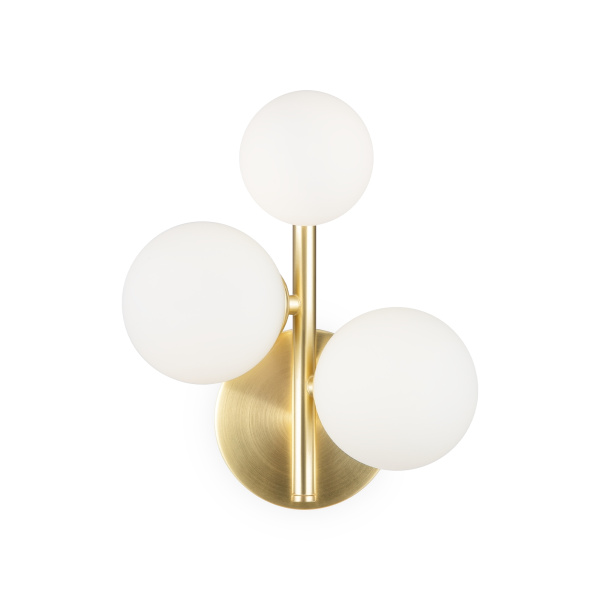 Настенный светильник (бра) 3*G9 28Вт Золото IP20 Dallas MOD545WL-03BS Maytoni