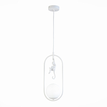 Светильник подвесной Белый/Белый E27 1*60Вт SLE115123-01 EVOLUCE