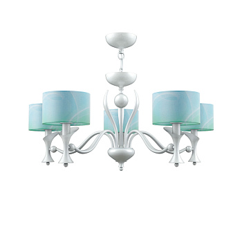 Люстра 5*E14 40Вт Матовый Белый IP20 Modern 1 M3-05-WM-LMP-Y-18 Maytoni