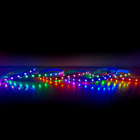 Лента св/д адресная WS2812b 5050 5V 14,4W 60led IP33 RGB Giant4