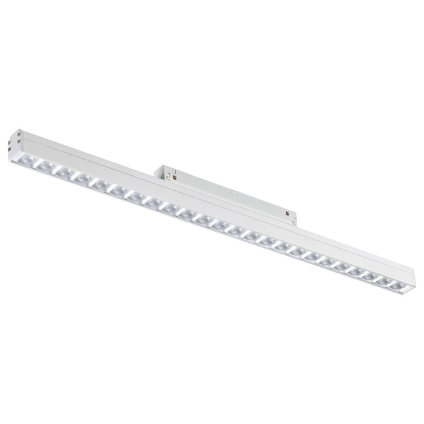 Трековый св-к для низков.шинопровода IP20 LED 4000K 24W 48V FLUM белый C NOVOTECH