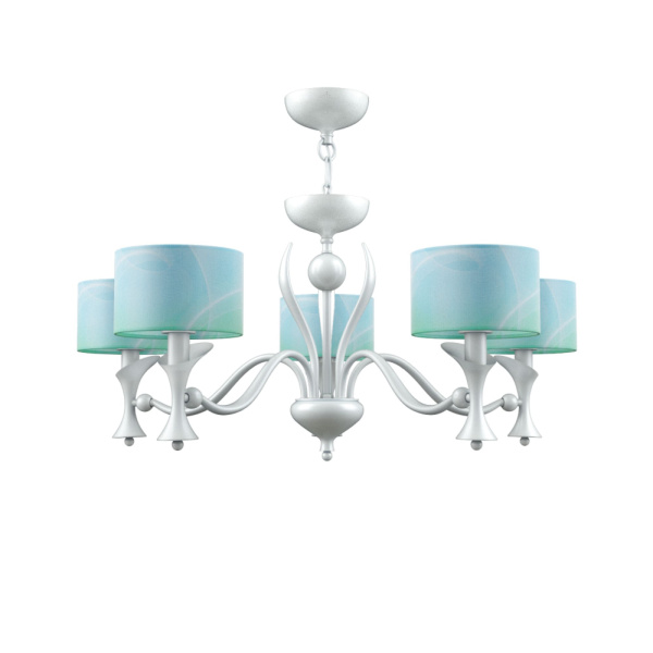 Люстра 5*E14 40Вт Матовый Белый IP20 Modern 1 M3-05-WM-LMP-Y-18 Maytoni