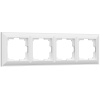 Fiore Рамка на 4 поста (белый) Werkel
