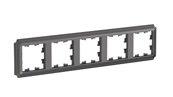 ATLASDESIGN ANTIQUE 5-постовая РАМКА, универсальная, МОККО Schneider Electric