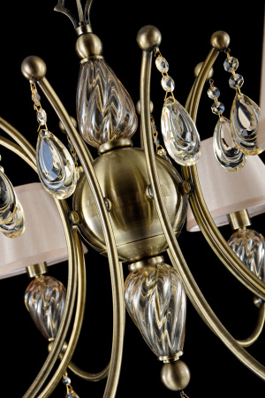 Люстра 8*E14 40Вт Бронза IP20 Murano RC855-PL-08-R Maytoni