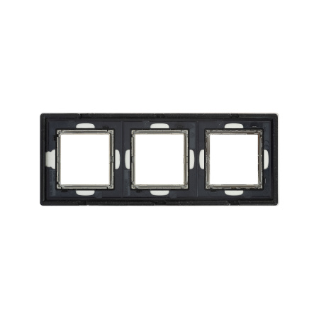 Рамка из алюминия, "Avanti", серая, 3 поста (6 мод.) DKC