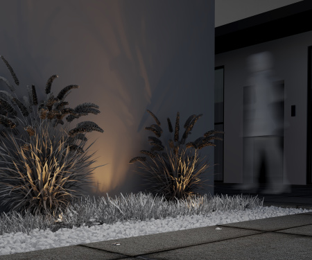 Встраиваемый светильник 1Вт 3000К Серебро IP67 Flash O044DL-L1S3K2 Outdoor Maytoni