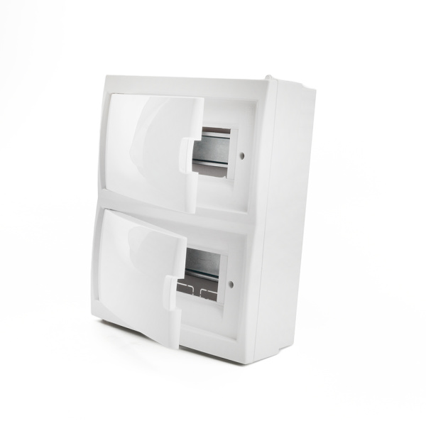 Бокс настенный STEKKER EBX50-3/16-20 16 модулей, белый, пластик, серия Standart