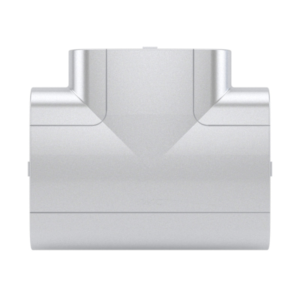 Тройник 110х50 мм, цвет серый металлик DKC