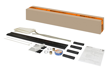 Муфта кабельная термоусаживаемая соединительная 10-25 кв.мм, 1кВ, ПВХ/СПЭ с броней, без гильз 4ПСтБ1