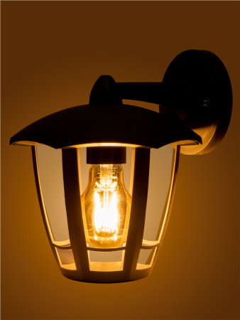 Светильник садово-парковый "СИТИ" НБУ 07-60-004 У1 6-ти гранник настенный вниз серый TDM