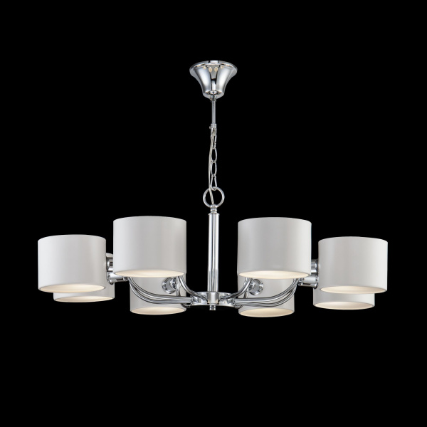 Люстра 8*E14 40Вт Хром IP20 Anita FR5012PL-08CH Freya